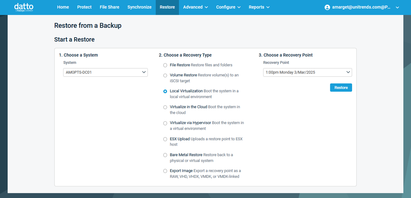 Product Walkthrough: How Datto BCDR Delivers Unstoppable Business ...